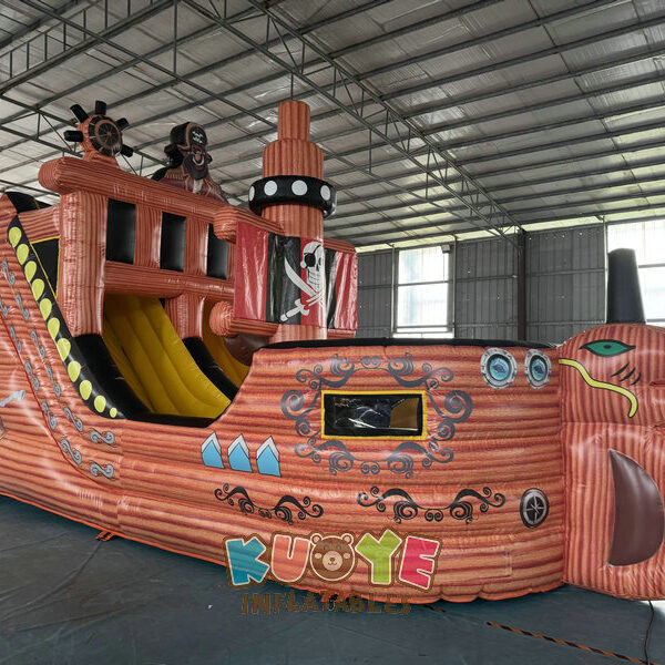 Pirate Ship Inflatable Slide Pirate Ship Inflatable Slide