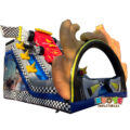 SL193 Racing Car Inflatable Giant High Slide