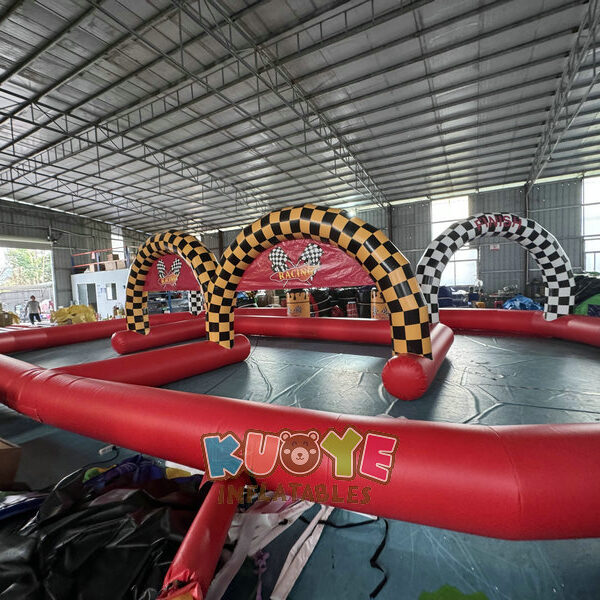 SP256 (11) Inflatable Bumper Car Racing Track