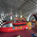 Inflatable Bumper Car Racing Track
