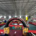 Inflatable Bumper Car Racing Track