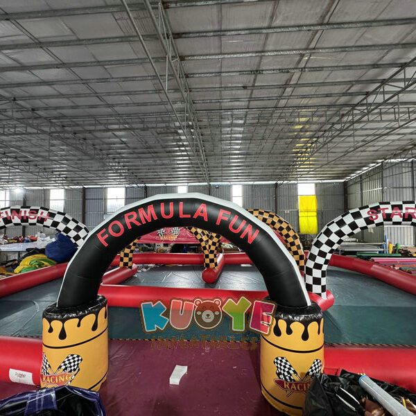 SP256 (3) Inflatable Bumper Car Racing Track