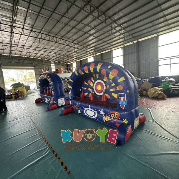 SP257 (10) Inflatable Nerf Shooting Range With Floating Targets
