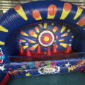 Inflatable Nerf Shooting Range With Floating Targets