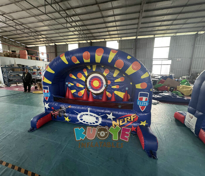 SP257 Inflatable Nerf Shooting Range with Floating Targets Sports/Interactive Games for sale 2