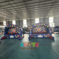 Inflatable Nerf Shooting Range With Floating Targets