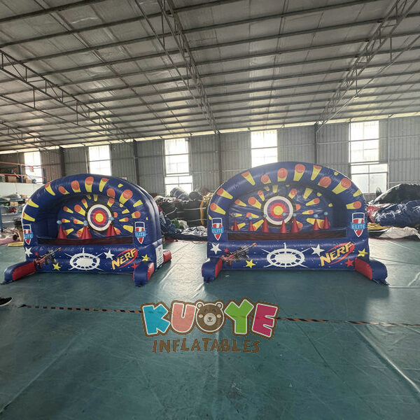 SP257 (9) Inflatable Nerf Shooting Range With Floating Targets