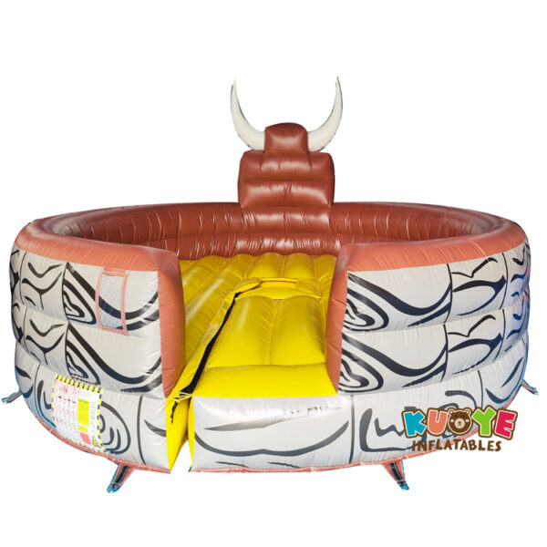 Round Rodeo Bull Inflatable Mattress