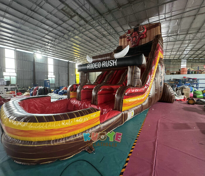 WS370  22ft Dual Lane Water Slides for Kids and Adults Water Slides for sale 2