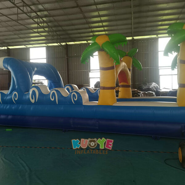 WS372 Custom Design PVC Inflatable Water Slide - Beach Theme (11) WS372 Custom Design PVC Inflatable Water Slide - Beach Theme (11)