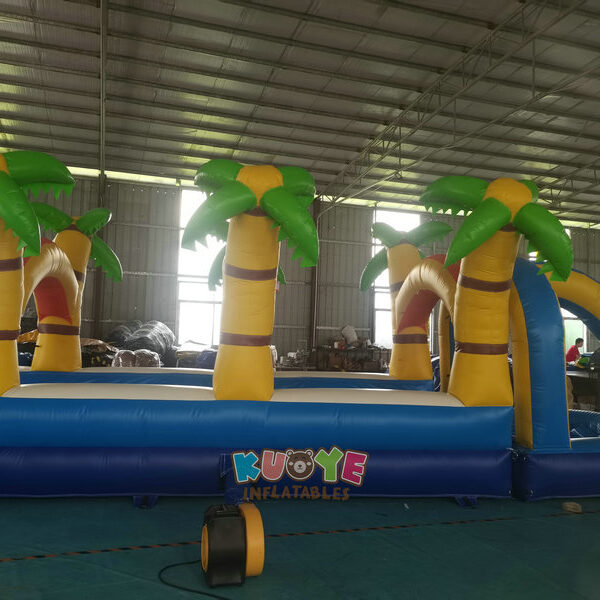 WS372 Custom Design PVC Inflatable Water Slide - Beach Theme (12) WS372 Custom Design PVC Inflatable Water Slide - Beach Theme (12)