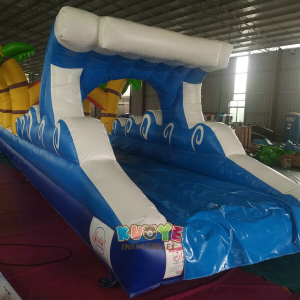 WS372 Custom Design PVC Inflatable Water Slide - Beach Theme (20) WS372 Custom Design PVC Inflatable Water Slide - Beach Theme (20)