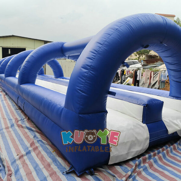 WS374 (11) 130ft Long Double Lane Inflatable Slip And Slide