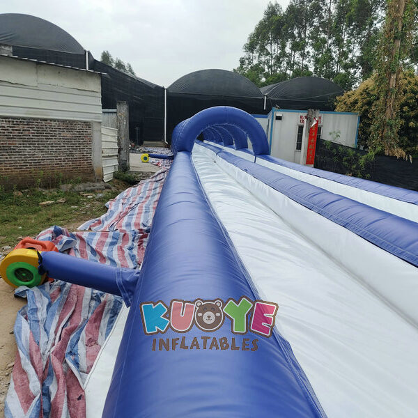 WS374 (14) 130ft Long Double Lane Inflatable Slip And Slide