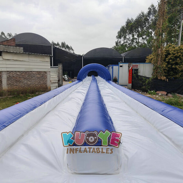 WS374 (5) 130ft Long Double Lane Inflatable Slip And Slide