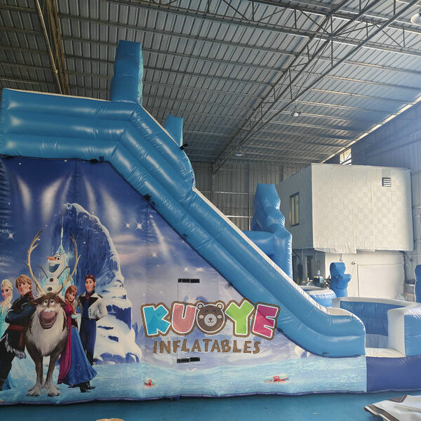 Frozen Dual Lane Inflatable Water Slide Frozen Dual Lane Inflatable Water Slide