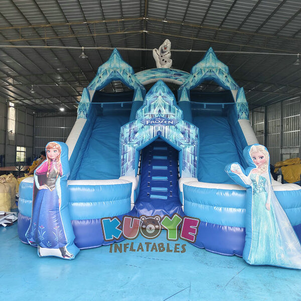 Frozen Dual Lane Inflatable Water Slide Frozen Dual Lane Inflatable Water Slide