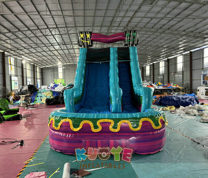 WS321 16 Ft Level Up Water Slide Water Slides for sale 2