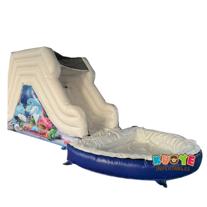 WS384 Tropical Dolphin Water Slide Water Slides for sale