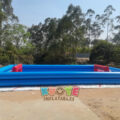 2 in 1 Swimming Water Pool Inflatable Football Field