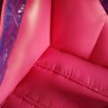 Purple Pink Jumper Slide with Banner
