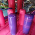 Purple Pink Jumper Slide with Banner