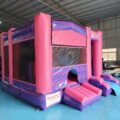 Purple Pink Jumper Slide with Banner