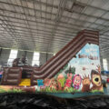 Masha and Bear Double Lane High Slide