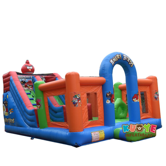 AP132 Facotry Anygry Bird Inflatable Playland Playlands for sale