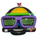 Inflatable Disco Bouncy Castle