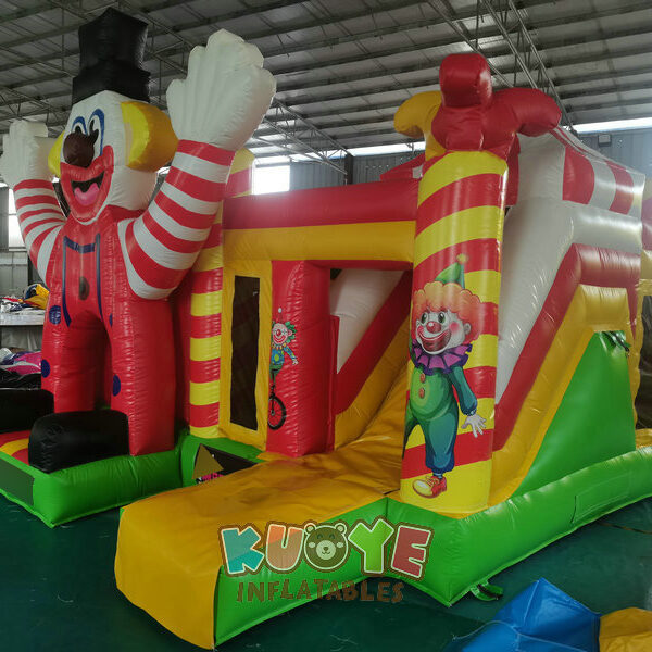 CB554 (3) https://kuoyeinflatables.com/product/cb554-clown-inflatable-jumping-castle-combo/