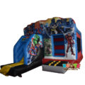 Super Hero Bouncy Castle Slide Combo