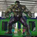 The 3D Hulk Bounce House Slide Combo