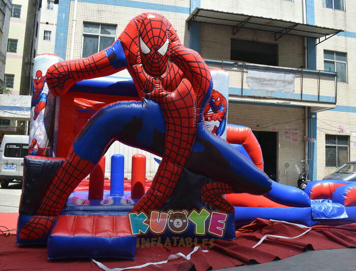 CB566 Spiderman Bouncy Castle Combo Units for sale 2