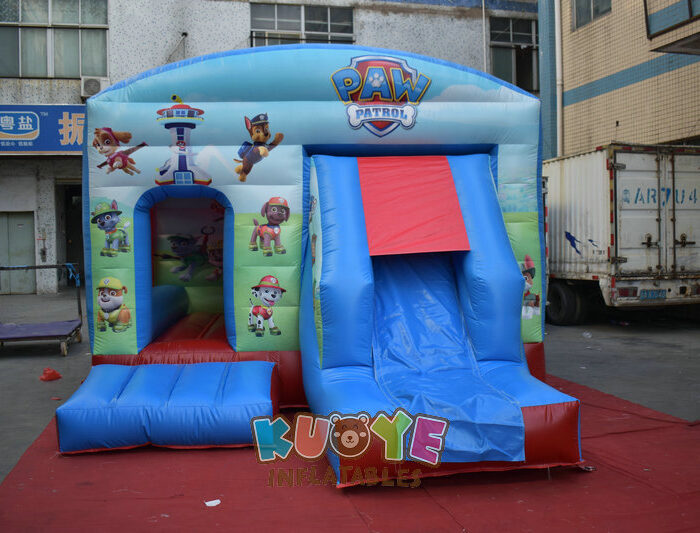 CB572 Paw Patrol Bouncy Castle with Slide Combo Units for sale 2