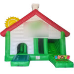 Farm House Bouncy Castle Slide Combo