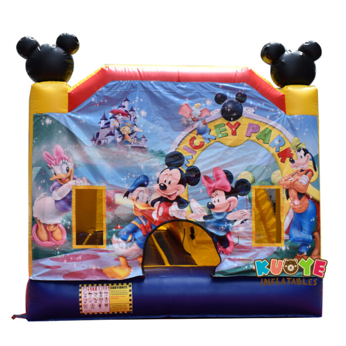 CB579 Mickey Inflatable Bouncer Slide Combo Units for sale