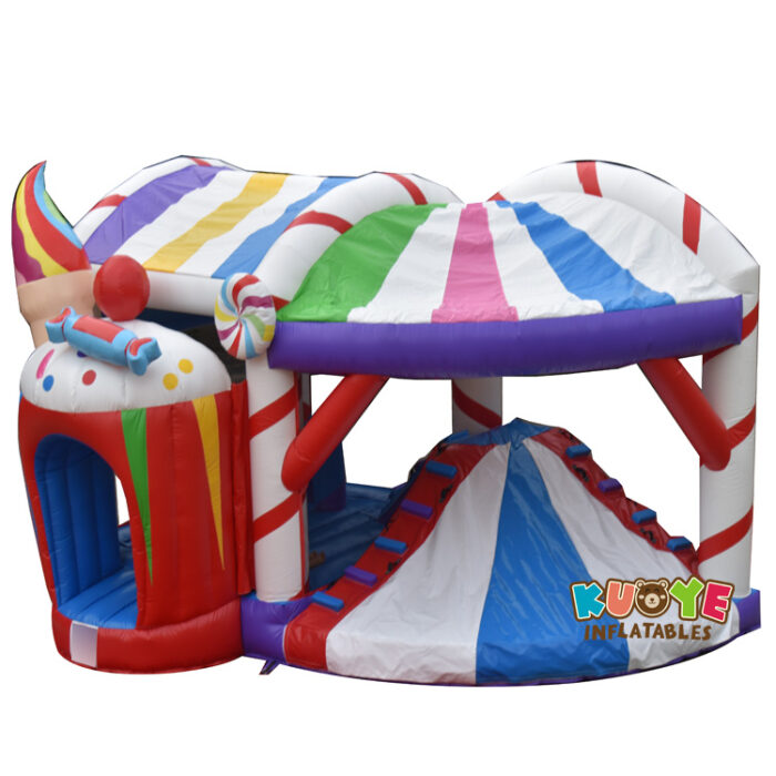CB580 Multiplay Candyland Bouncy Castle Combo Units for sale