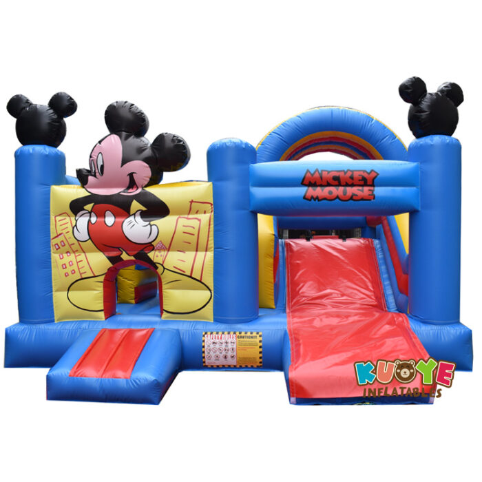CB589 Mickey Mouse Jumping Castle Slide Combo Combo Units for sale
