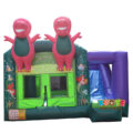 Mermaid Bounce House Slide Combo