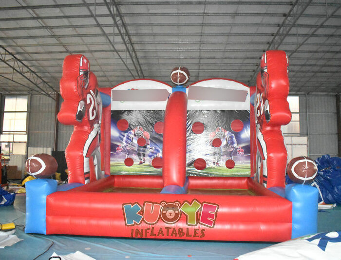 SP268 First Down Inflatable Football Toss Game Sports/Interactive Games for sale 2