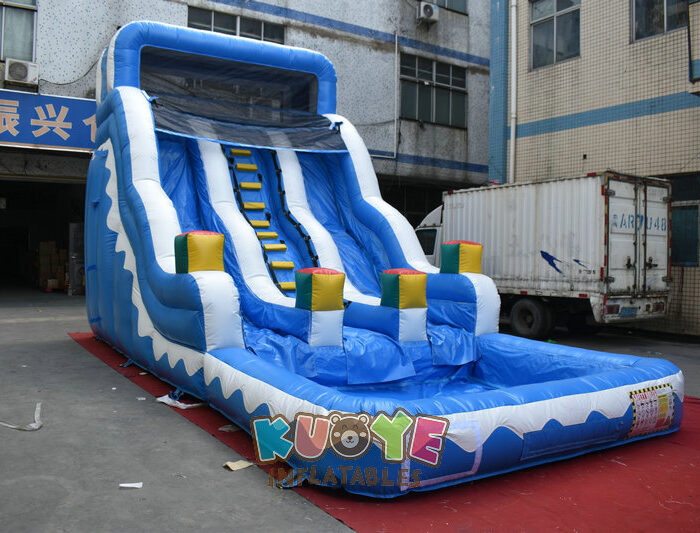 WS401 16ft Dual Lane Water Slide Water Slides for sale 2