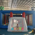 3 in 1 Inflatable Football Pitch/Soccer Field basketball Court Tennis Court