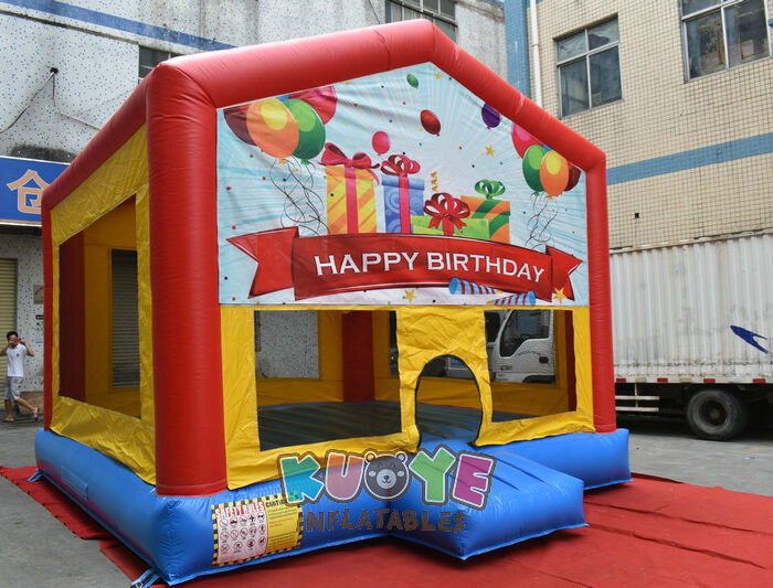 BH288 15x15ft Happy Birthday Bounce House Bounce Houses for sale 2