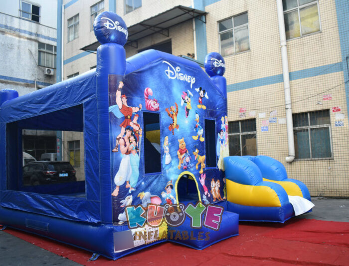 CB585 Disney World Bounce House Slide Combo Combo Units for sale 2