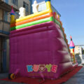 SL209 The Simpsons Inflatable High Slide