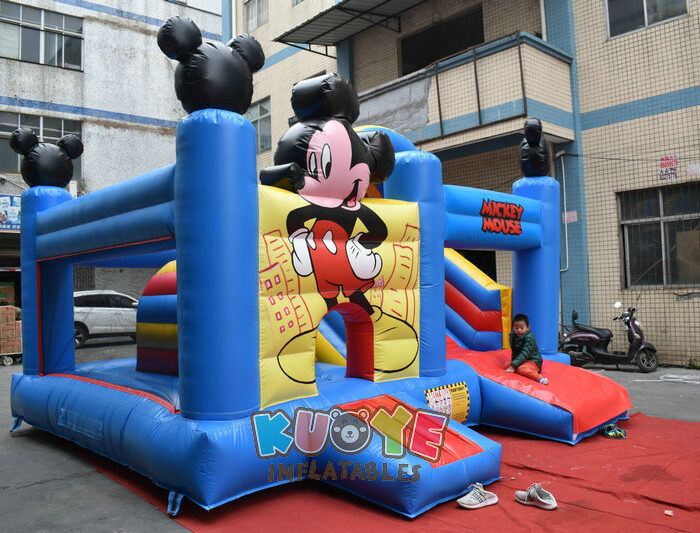 CB589 Mickey Mouse Jumping Castle Slide Combo Combo Units for sale 2