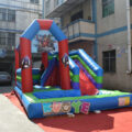 Avengers Wet/Dry Bounce House Slide Combo