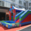 Avengers Wet/Dry Bounce House Slide Combo