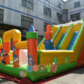 SL208 Mickey House Inflatable Slide